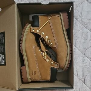Timberland Men's Brown Leather Boots